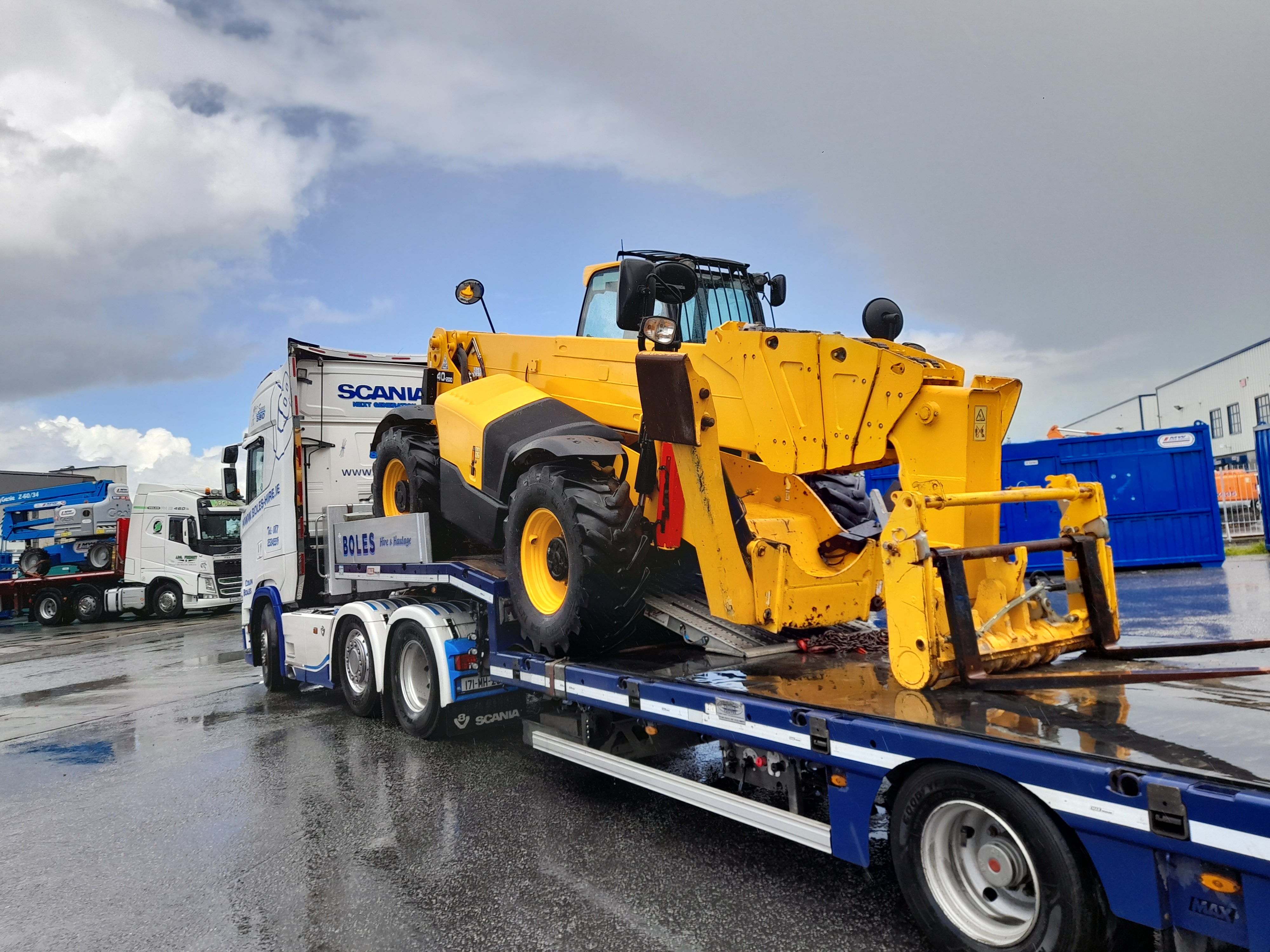 Ex - Rental JCB 540-200  Teleporter SOLD ... Customer Collecting 